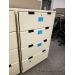 Smed Beige 4 Drawer Lateral File Cabinet